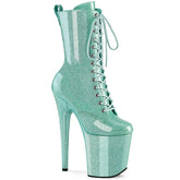 Pleaser Flamingo 1040Gp Mint Glitter Platform Shoes